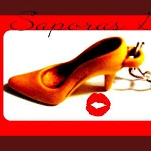 Handmade Wood Keychain High Heel Design